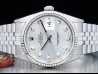 Rolex Datejust 36 Argento Jubilee Silver Lining Diamonds - Rolex Guar 16234
